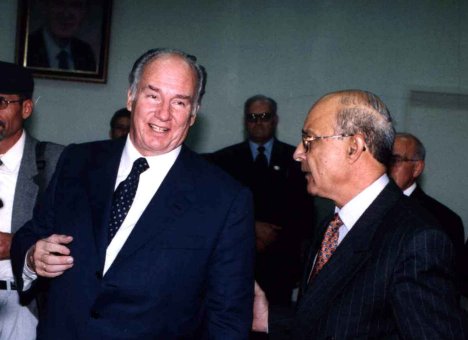 His Highness Prince Karim Aga Khan Visit to Syria Nov 2001