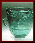 Blue glass mug 10th century