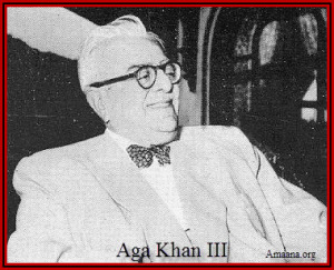 Mowlana Sultan Mahomed Shah Aga Khan III